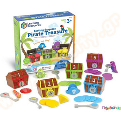 Learning Resources Sorting Surprise Pirate Treasure