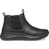 Geox Plummery Γυναικεία Μποτάκια Chelsea Δερμάτινα Μαύρα D66YNA 0009B C9999