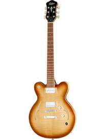 Hofner Verythin Deluxe Ηλεκτρική Κιθάρα Semi-Hollow με Μαγνήτες HH & Ταστιέρα Jatoba Sunburst