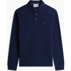 Tommy Hilfiger Ανδρική Μπλούζα Polo Μακρυμάνικη Navy Μπλε MW0MW44651-DCC