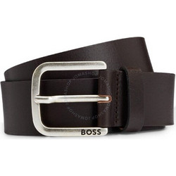 Hugo Boss Ανδρική Ζώνη Δερμάτινη Μαύρη 50491903-001