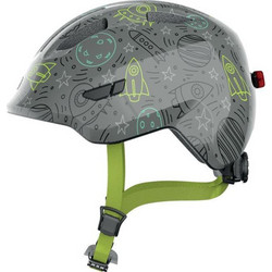 ABUS Smiley 3.0 Space Παιδικό Κράνος Ποδηλάτου Πόλης Γκρι Lime