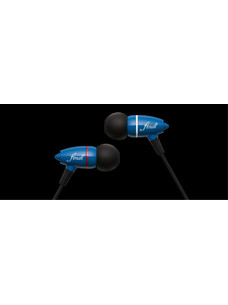 Final Adagio ΙΙ Ακουστικά Ψείρες In-Ear Μαύρα Μπλε