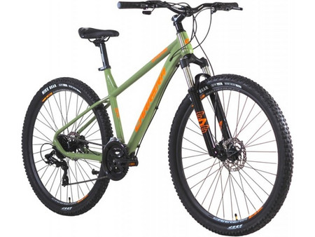 Carrera Adventure 2026 Mountain Bike 29" Αλουμινίου με 16 Ταχύτητες και Δισκόφρενα Χακί Πορτοκαλί