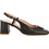Guy Laroche Γόβες Slingback Δερμάτινες με Χοντρό Χαμηλό Τακούνι Μαύρες 786S26A84969