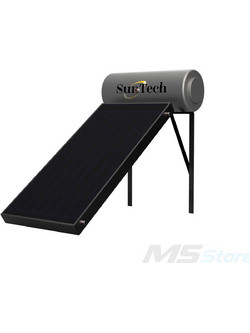Suntech Ηλιακός Θερμοσίφωνας 120lt 2m² Glass Διπλής Ενέργειας
