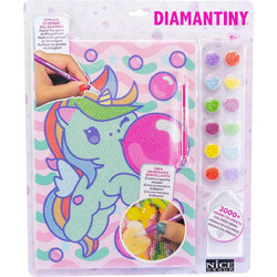 Nice Group Diamantiny Unicorn Bubble Gum Καμβάς Diamond Painting Kit 90017