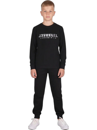 Joyce Παιδικό T-Shirt Μακρυμάνικο Μαύρο 2664501