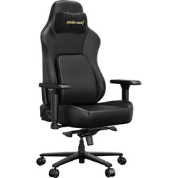 Anda Seat Phantom 4 Καρέκλα Gaming Δερματίνης με Ρυθμιζόμενα Μπράτσα Μαύρη AD18YSDC-72-BD-PV-B02