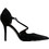 Guess Γόβες Suede με Τακούνι Στιλέτο με Λουράκι Μαύρες FLTNAPSUE08