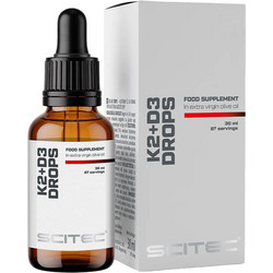 Scitec Nutrition K2 & D3 Σταγόνες 30ml