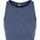 Urban Classics Γυναικείο Καλοκαιρινό Crop Top Ριπ Navy Μπλε TB1498-02428