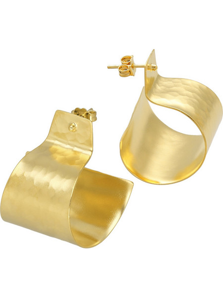 Emmanuela handcrafted for you Γυναικεία Σκουλαρίκια Κρεμαστά από Ασήμι 925 Επιχρυσωμένα 1062