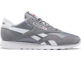 Reebok Classic CL Nylon Ανδρικά Sneakers Γκρι 100009275