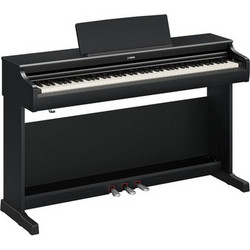 Yamaha YDP-166B Ηλεκτρικό Πιάνο Όρθιο με 88 Βαρυκεντρισμένα Πλήκτρα Black