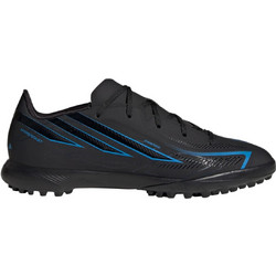 Adidas F50 Hyperfast League TF KK1318 Παιδικά Ποδοσφαιρικά Παπούτσια με Σχάρα Μαύρα Μπλε