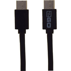 2GO 795849 USB-C to USB-C 1m Black