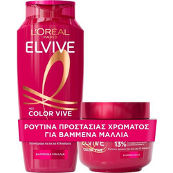 L'Oreal Paris Color Vive Σετ Περιποίησης Μαλλιών Σαμπουάν 400ml + Μάσκα 300ml