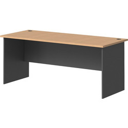 Pakoworld Fesialo Επαγγελματικό Γραφείο Γυάλινο 180x75x75cm 030-000031