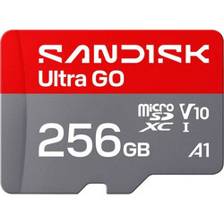 Sandisk Ultra GO microSDXC 256GB V10 UHS-I A1 190MB/s