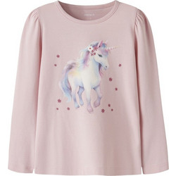 Name It Unicorn Παιδικό T-Shirt Μακρυμάνικο Ροζ 13257455