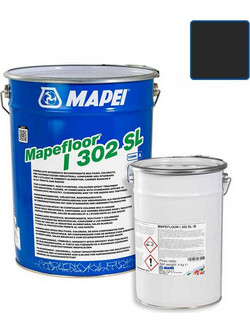 Mapei Mapefloor 302 SL Χρώμα Δαπέδου Μαύρο RAL9017 20kg