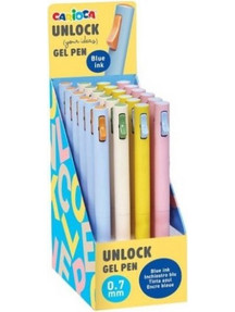 Carioca Στυλό Gel 0.7mm Μπλε 30τμχ