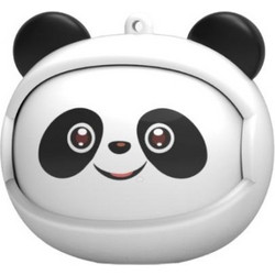 Moye Flip Face Ακουστικά Bluetooth Earbud Black White Panda