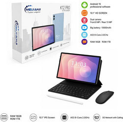 MEIJIAHUI K12 Pro 10.1" 16GB 1TB with Pen Mouse & Keyboard