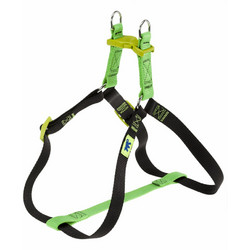 Ferplast Easy Dual Colours Σαμαράκι Σκύλου Ιμάντας Μαύρο Lime Large