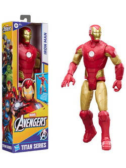 Hasbro Marvel Avengers Titan Series Iron Man Φιγούρα Δράσης για 4+ Ετών 30cm