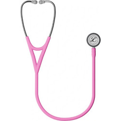 3M Littmann Cardiology IV Παιδιατρικό Καρδιολογικό Στηθοσκόπιο Non Chill με Διπλό Κώδωνα Rose Pink 6159