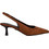 Migato Γόβες Suede Slingback με Λεπτό Χαμηλό Τακούνι Καφέ 100048653-052