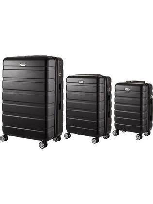 Anda Seat LG2 Σετ Βαλίτσες 3τμχ Μαύρες