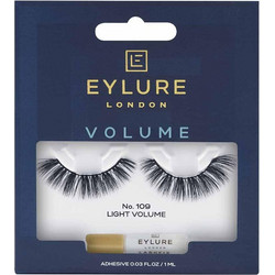 Eylure 109 Βλεφαρίδες Ενιαίες Σετ με Κόλλα 2τμχ