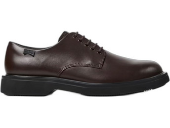 Camper Ανδρικά Σκαρπίνια Derby Δερμάτινα Καφέ K100998-002