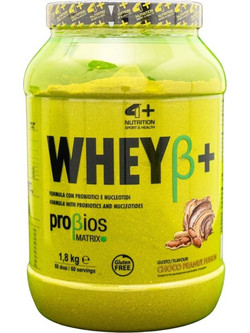 4+ Nutrition Wheyβ+ Choco Peanut Fusion Πρωτεΐνη Ορού Γάλακτος Χωρίς Γλουτένη 1.8kg
