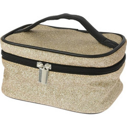Aria Trade AT8230590 Γυναικείο Νεσεσέρ Ταξιδίου 19x13x13cm Χρυσό
