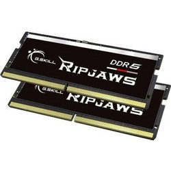 G.Skill Ripjaws 128GB (2X64GB) DDR5 RAM 5600MHz C46 SoDimm Black