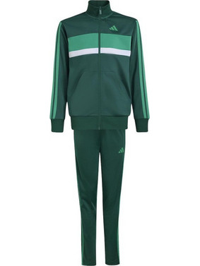 Adidas Παιδικό Σετ Φόρμας Χακί KT1665