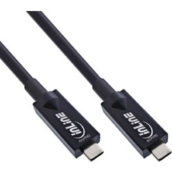 InLine 35799A USB-C to USB-C 60W 10m Black