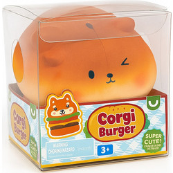 Keycraft Corgi Burger Squishy Πορτοκαλί