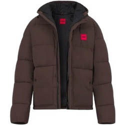 Hugo Ανδρικό Μπουφάν Χειμωνιάτικο Puffer Καφέ 50567117-903