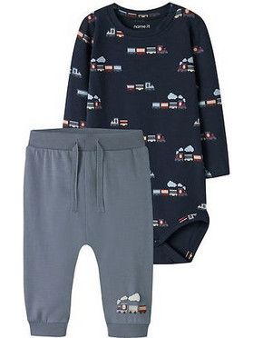 Name It Βρεφικό Σετ για Αγόρι Χειμωνιάτικο Navy Μπλε 13253735