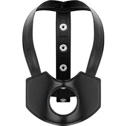 Bedroom Fantasies Head Harness Strap On Μαύρο