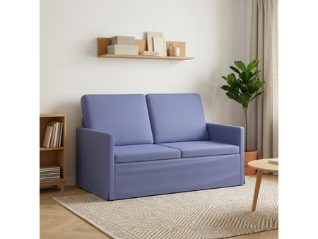 vidaXL Διθέσιος Καναπές Royal Blue 130x81x82cm 42041052