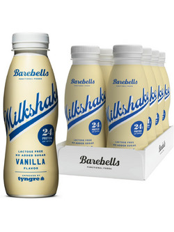 Barebells Milkshake Vanilla Πρωτεΐνη Χωρίς Λακτόζη 8x330ml