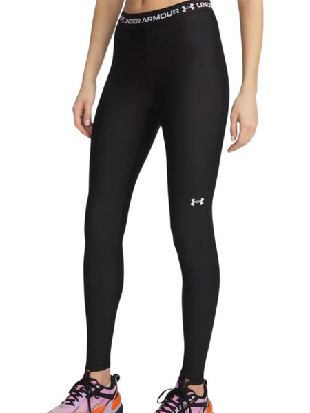 Under Armour Heatgear Γυναικείο Κολάν Μακρύ Ψηλόμεσο Μαύρο 601002-008