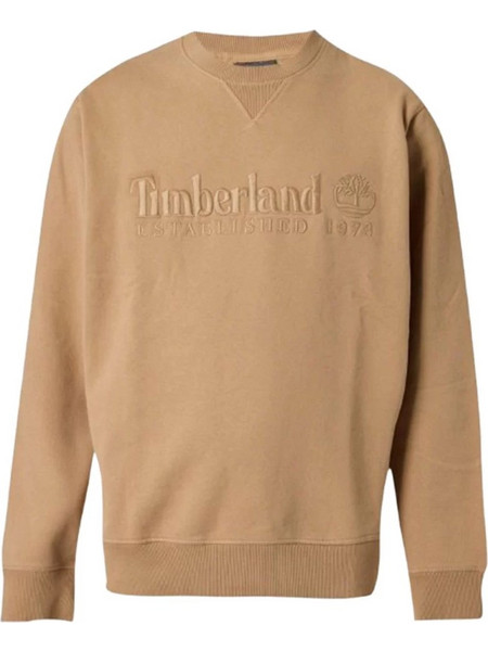 Timberland Ανδρικό Φούτερ Μπεζ TBC0YHB7DF