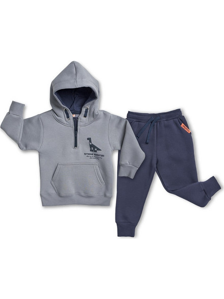 Reflex Παιδικό Σετ Φόρμας Γκρι Navy Μπλε 73666